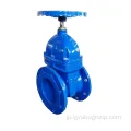 PN16 Sluice Valve Resilient Sated Pipeline Gate Valve